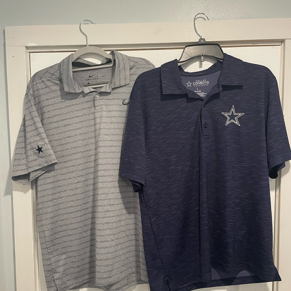 2 Dallas Cowboys Polos
